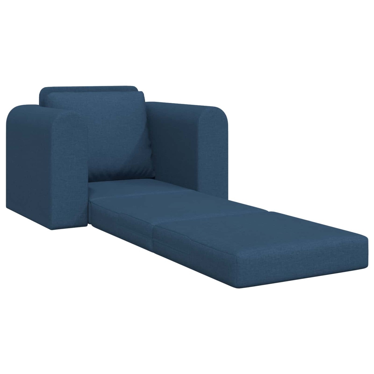 vidaXL Κρεβάτι καναπές Μπλε 98 x 71 x 83 εκ. ύφασμα