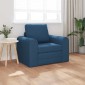 vidaXL Κρεβάτι καναπές Μπλε 98 x 71 x 83 εκ. ύφασμα