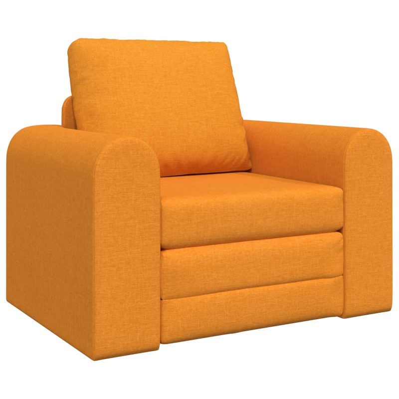 vidaXL Κρεβάτι καναπές Σκούρο κίτρινο 98 x 71 x 83 εκ. ύφασμα