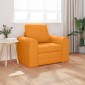 vidaXL Κρεβάτι καναπές Σκούρο κίτρινο 98 x 71 x 83 εκ. ύφασμα