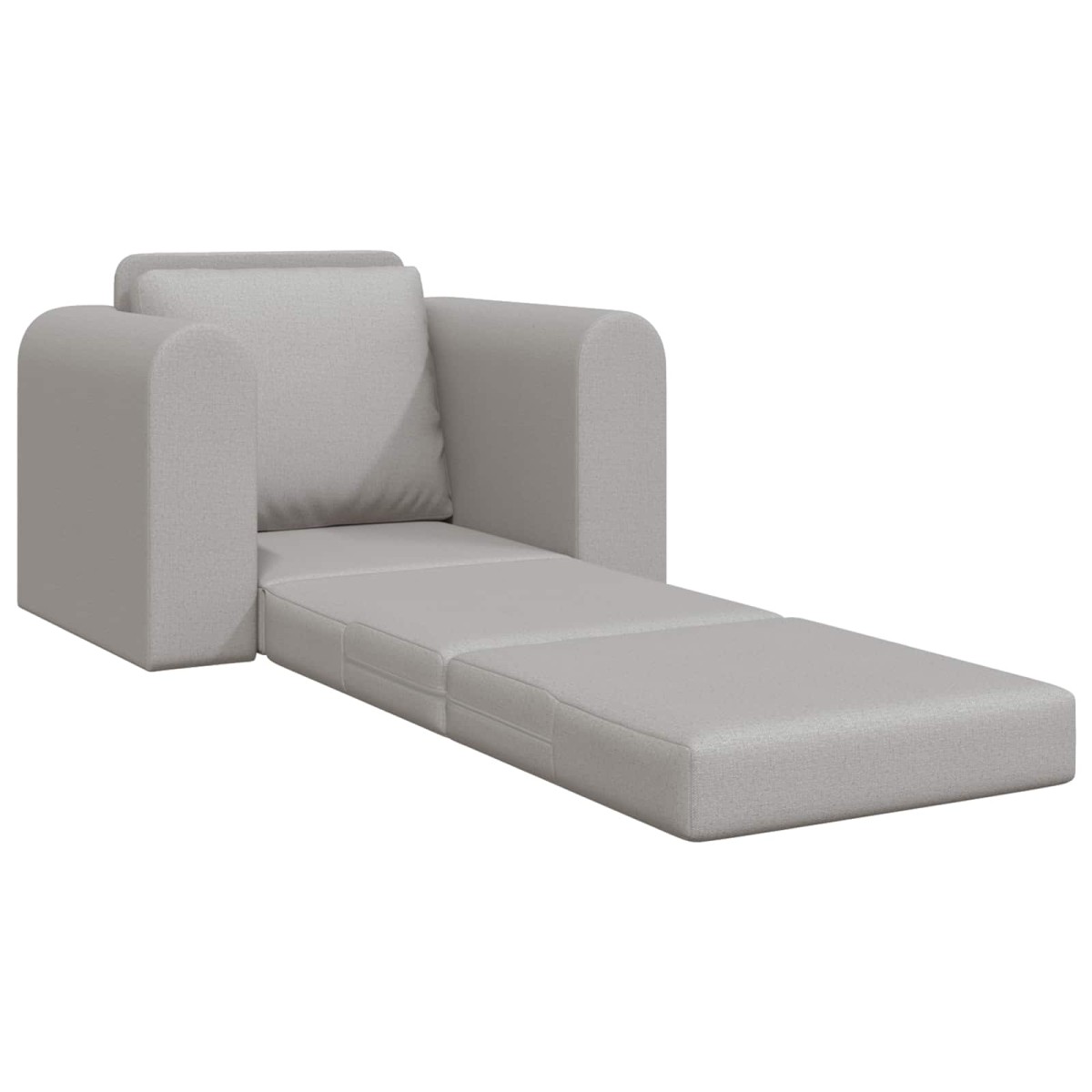 vidaXL Κρεβάτι καναπές Σκίουρος Γκρί 98 x 71 x 83 εκ. ύφασμα