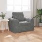 vidaXL Κρεβάτι καναπές Σκούρο Γκρι 98 x 71 x 83 εκ. Βελούδο