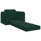 vidaXL Κρεβάτι καναπές Σκούρο Πράσινο 98 x 71 x 83 εκ. Βελούδο