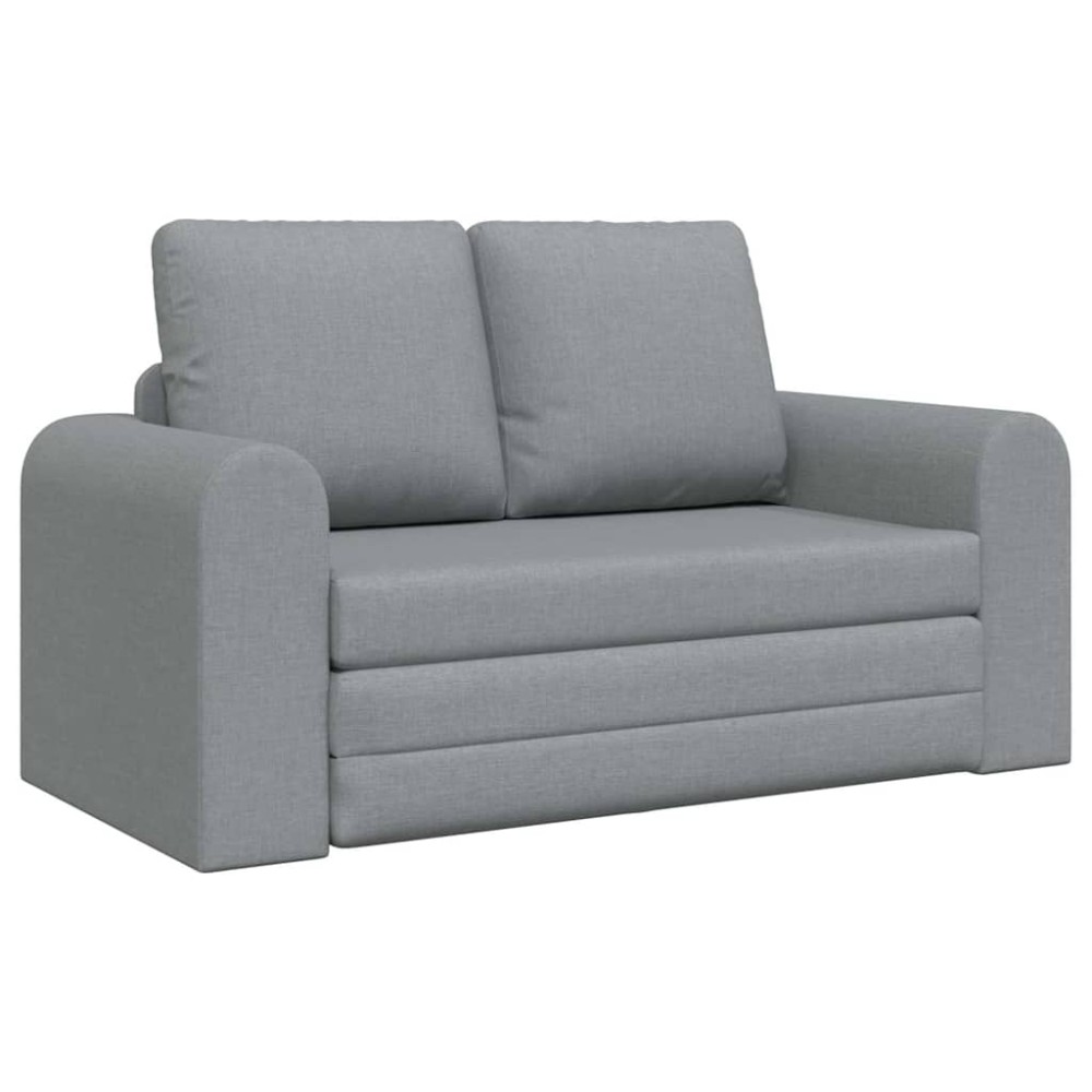 vidaXL Κρεβάτι καναπές Ανοιχτό γκρι 148 x 71 x 83 εκ. ύφασμα