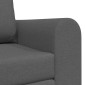 vidaXL Κρεβάτι καναπές Σκούρο Γκρι 148 x 71 x 83 εκ. ύφασμα