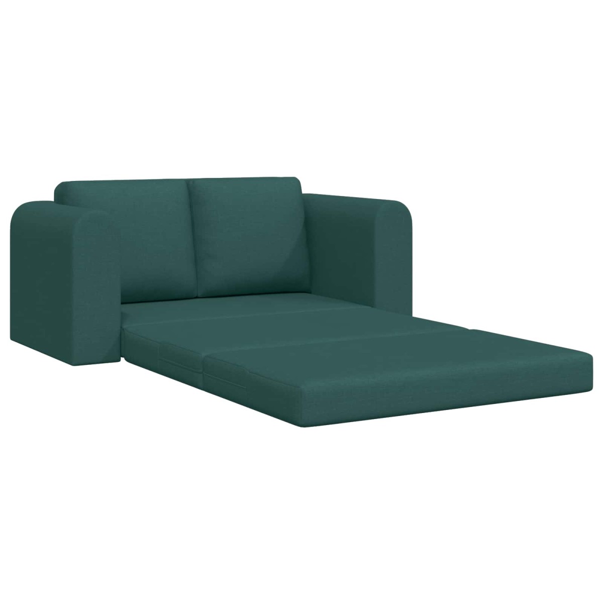 vidaXL Κρεβάτι καναπές Σκούρο Πράσινο 148 x 71 x 83 εκ. ύφασμα