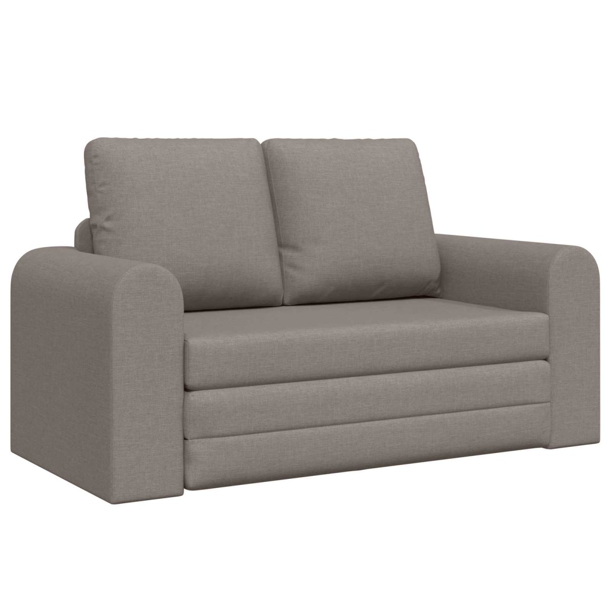 vidaXL Κρεβάτι καναπές Taupe 148 x 71 x 83 εκ. ύφασμα