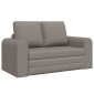vidaXL Κρεβάτι καναπές Taupe 148 x 71 x 83 εκ. ύφασμα