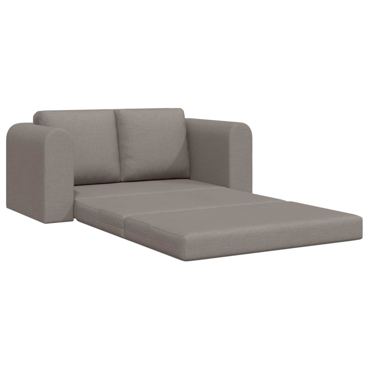 vidaXL Κρεβάτι καναπές Taupe 148 x 71 x 83 εκ. ύφασμα