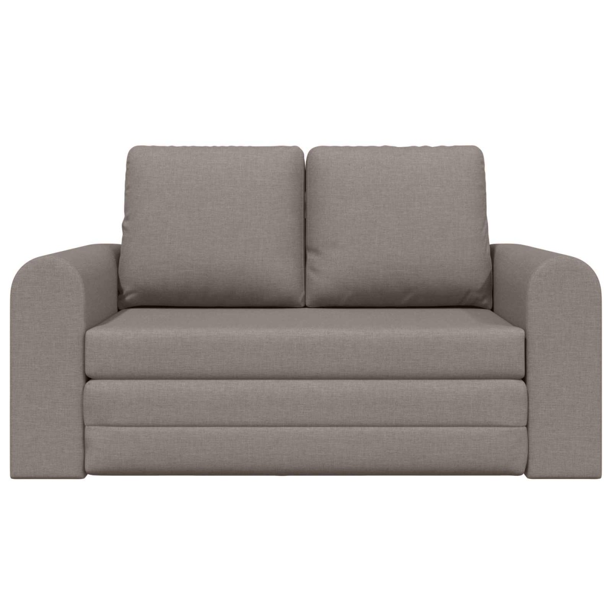 vidaXL Κρεβάτι καναπές Taupe 148 x 71 x 83 εκ. ύφασμα