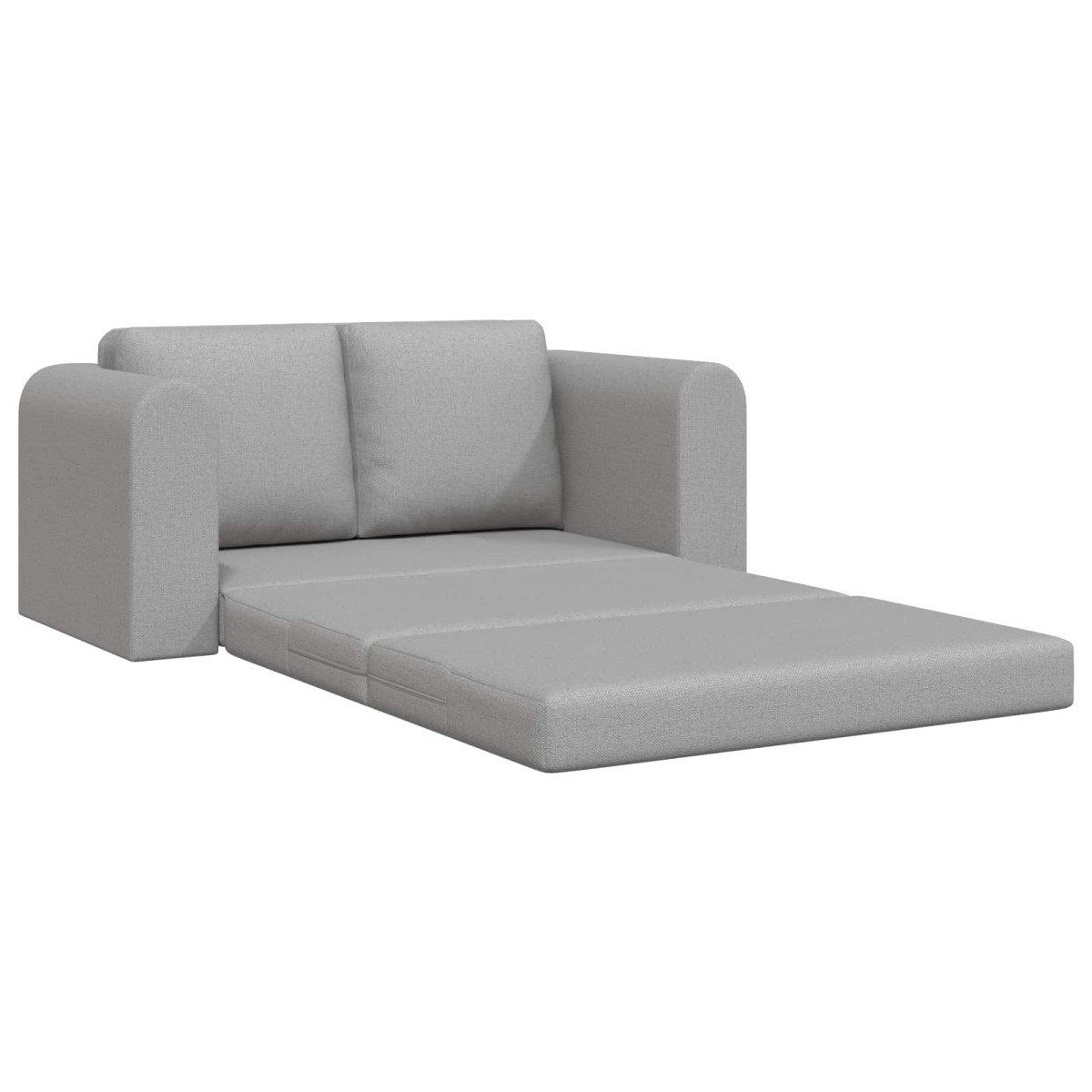 vidaXL Κρεβάτι καναπές Σκίουρος Γκρί 148 x 71 x 83 εκ. ύφασμα