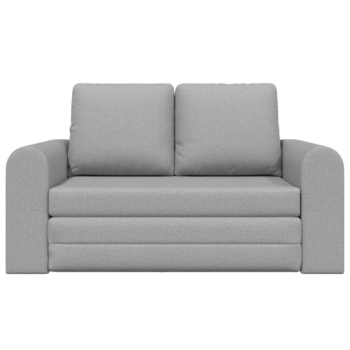 vidaXL Κρεβάτι καναπές Σκίουρος Γκρί 148 x 71 x 83 εκ. ύφασμα