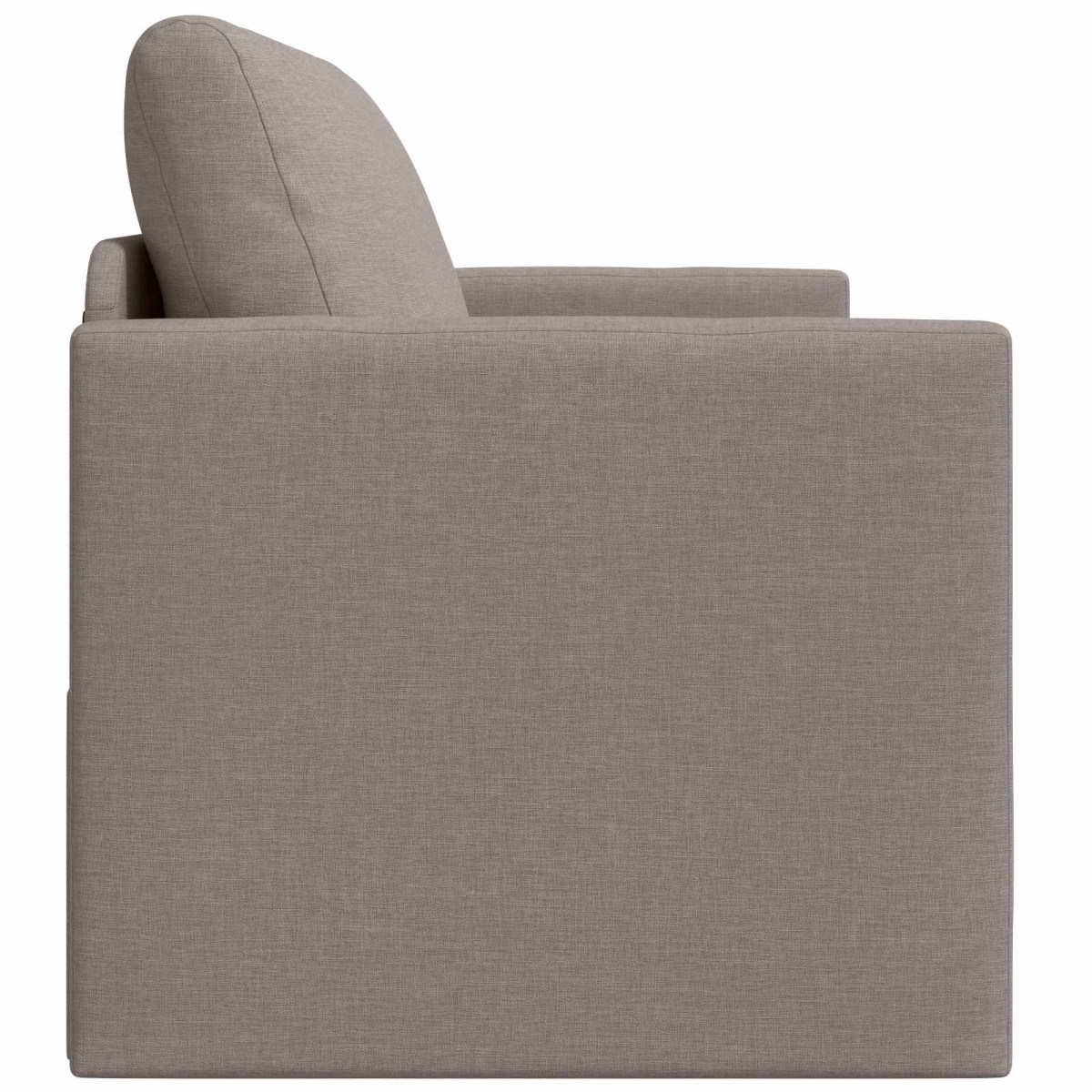 vidaXL Κρεβάτι καναπές Taupe 124 x 71 x 78 εκ ύφασμα