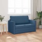 vidaXL Κρεβάτι καναπές Μπλε 124 x 71 x 78 εκ ύφασμα