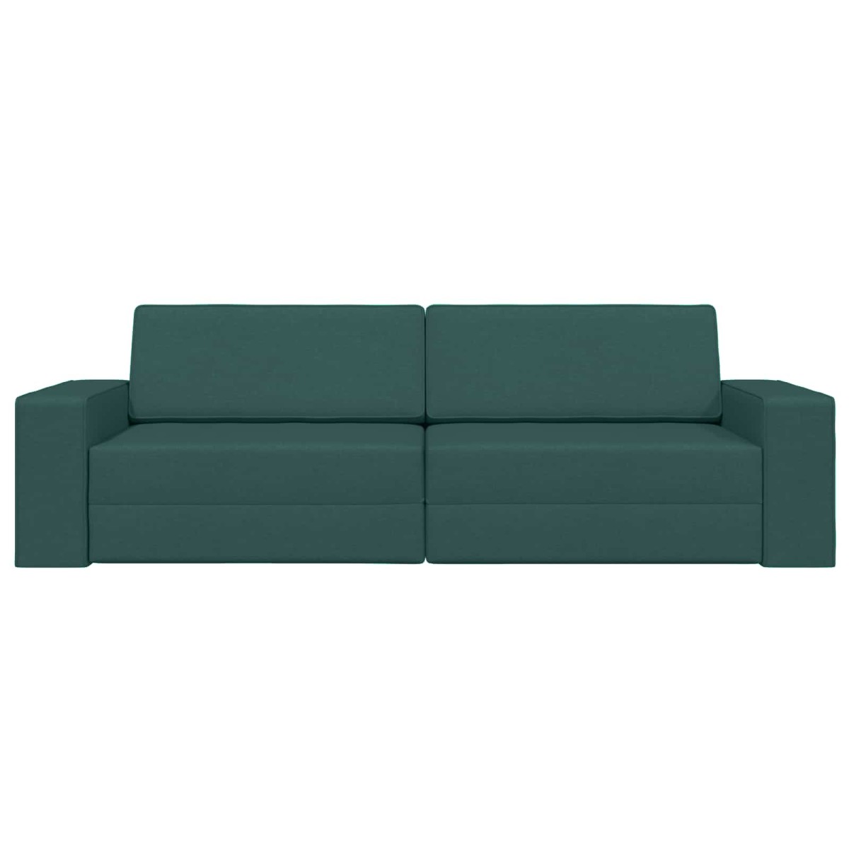 vidaXL Κρεβάτι καναπές Σκούρο Πράσινο 245 x 78 x 77 εκ. ύφασμα