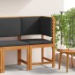 vidaXL Καρέκλα Κήπου Καφέ 50 x 50 x 91 εκ. Μασίφ ξύλο ακακίας