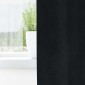 vidaXL Κουρτίνες συσκότισης 2 τμχ. Μαύρο 140 x 140 cm Βελούδο