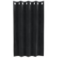 vidaXL Κουρτίνες συσκότισης 2 τμχ. Μαύρο 140 x 140 cm Βελούδο