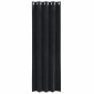 vidaXL Κουρτίνες συσκότισης 2 τμχ. Μαύρο 140 x 225 cm Βελούδο