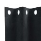 vidaXL Κουρτίνες συσκότισης 2 τμχ. Μαύρο 140 x 225 cm Βελούδο
