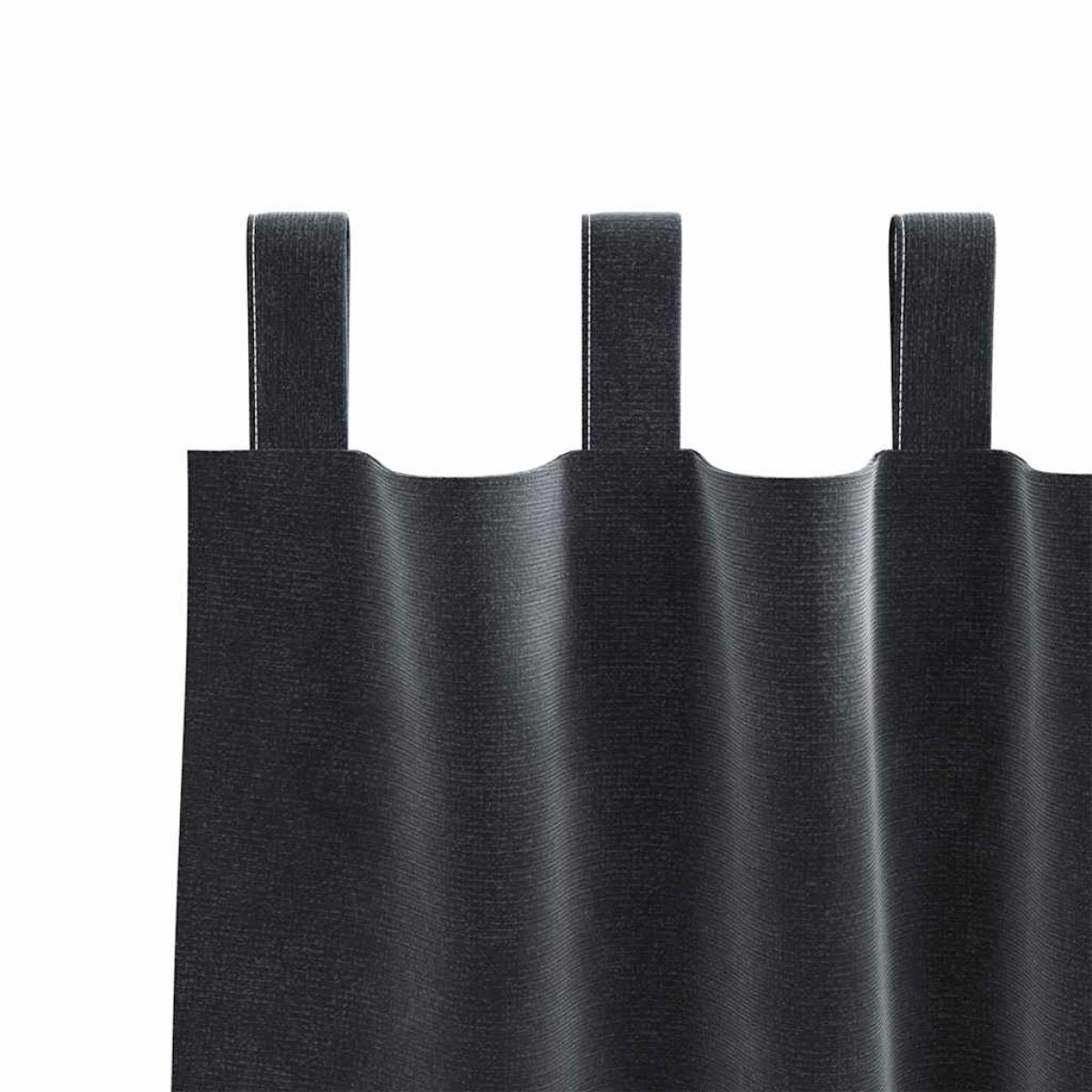 vidaXL Κουρτίνες συσκότισης 2 τμχ. Σκούρο Γκρι 140 x 225 cm Βελούδο