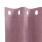vidaXL Κουρτίνες συσκότισης 2 τμχ. Σκούρο ροζ 140 x 140 cm Βελούδο
