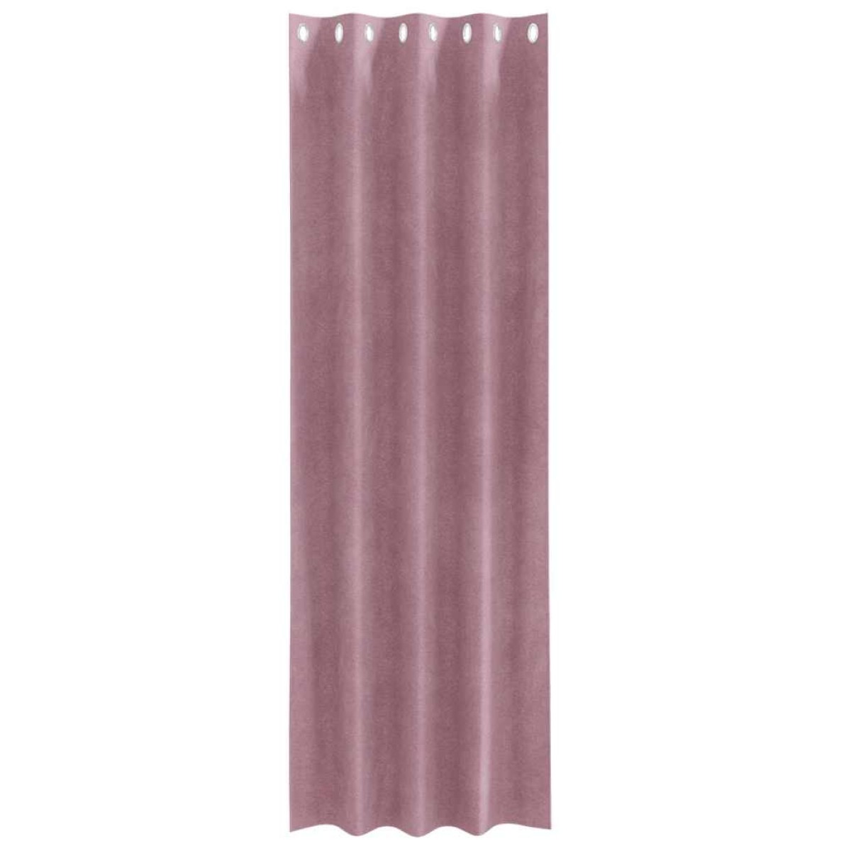 vidaXL Κουρτίνες συσκότισης 2 τμχ. Σκούρο ροζ 140 x 260 cm Βελούδο
