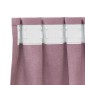 vidaXL Κουρτίνες συσκότισης 2 τμχ. Σκούρο ροζ 140 x 140 cm Βελούδο