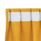 vidaXL Κουρτίνες συσκότισης 2 τμχ. Μουσταρδί 140 x 260 cm Βελούδο