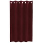 vidaXL Κουρτίνες συσκότισης 2 τμχ. Κόκκινο 140 x 140 cm Βελούδο