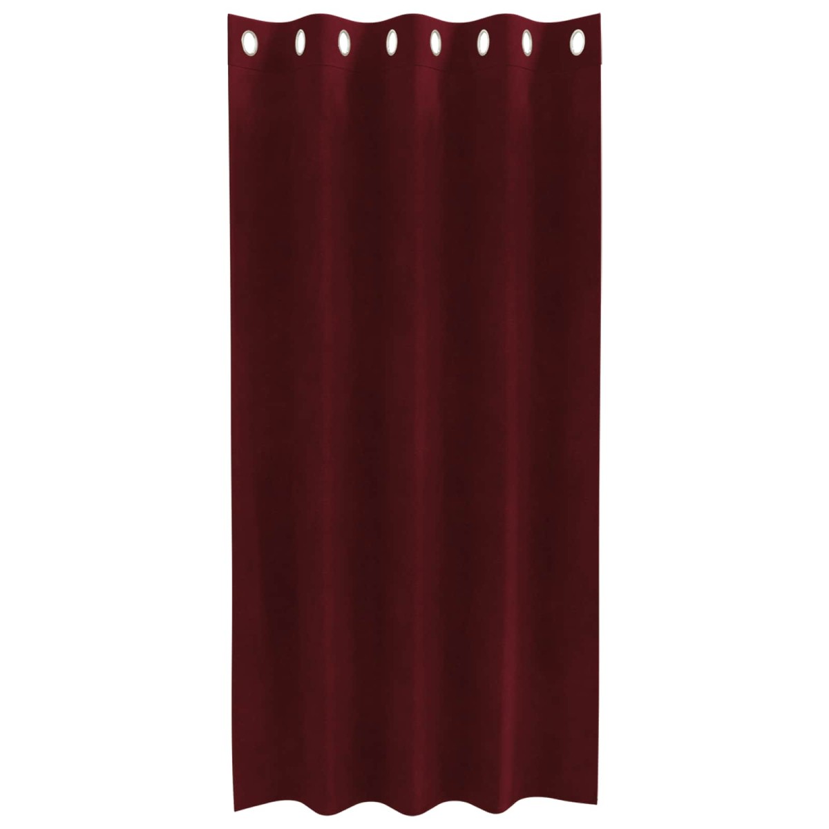 vidaXL Κουρτίνες συσκότισης 2 τμχ. Κόκκινο 140 x 175 cm Βελούδο