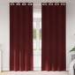 vidaXL Κουρτίνες συσκότισης 2 τμχ. Κόκκινο 140 x 225 cm Βελούδο