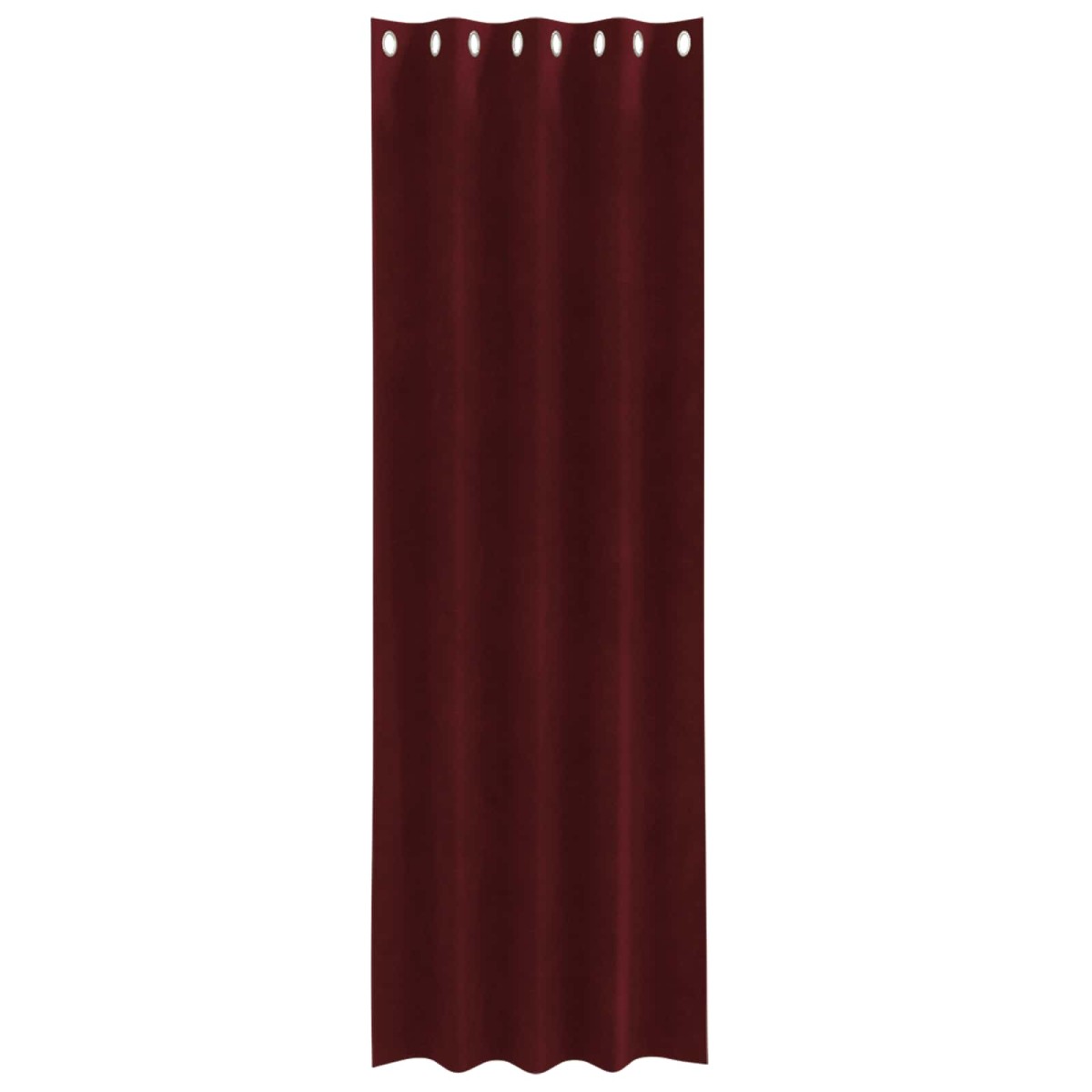 vidaXL Κουρτίνες συσκότισης 2 τμχ. Κόκκινο 140 x 245 cm Βελούδο
