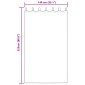 vidaXL Κουρτίνες συσκότισης 2 τμχ. Κόκκινο 140 x 225 cm Βελούδο