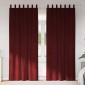 vidaXL Κουρτίνες συσκότισης 2 τμχ. Κόκκινο 140 x 260 cm Βελούδο