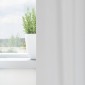 vidaXL Κουρτίνες Μαύρης Ύφανσης με Δαχτυλίδια 2 τμχ. Απαλό γκρι