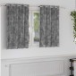 vidaXL Βελούδινες Κουρτίνες 2 τμχ. Γκρι 140 x 140 cm Βελούδο