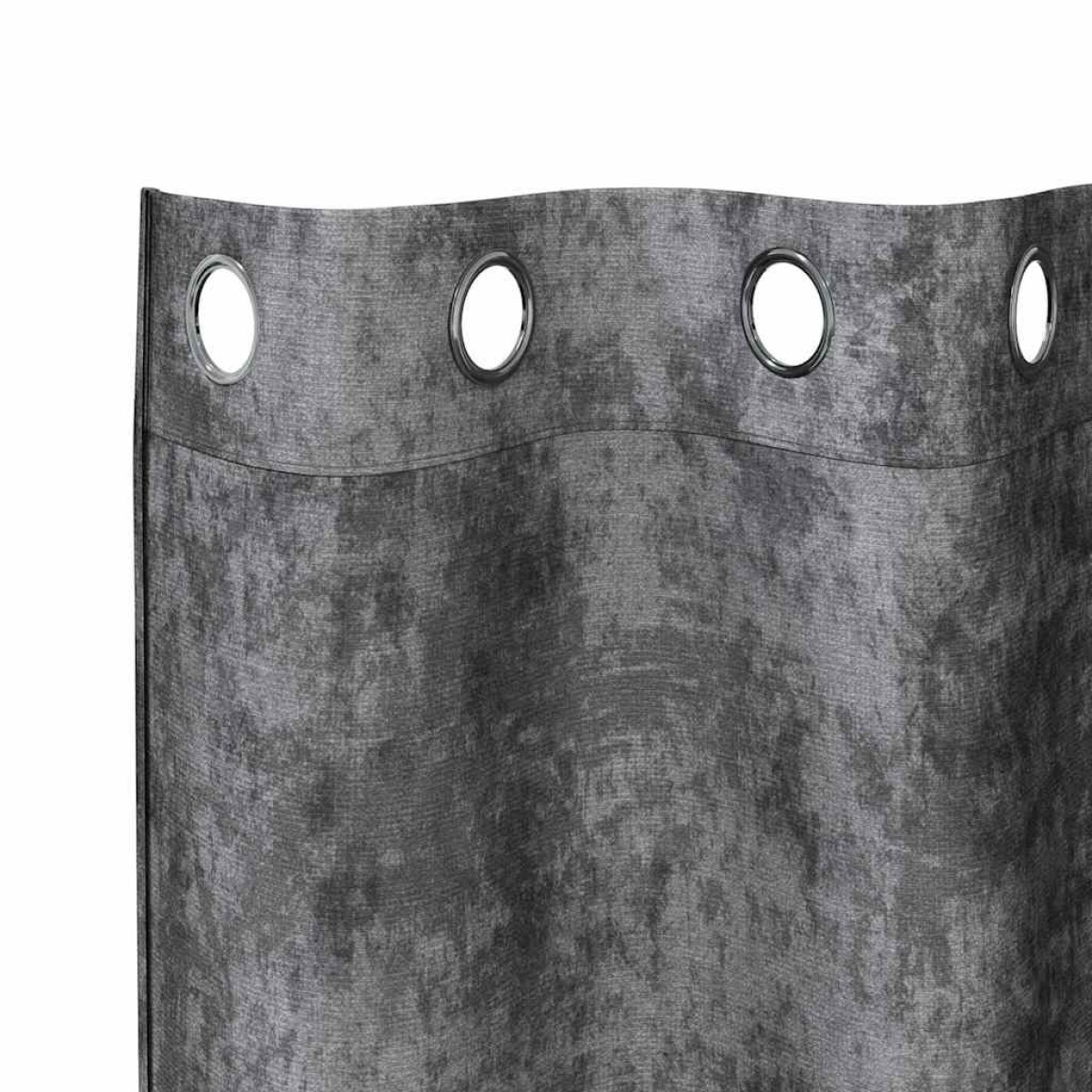 vidaXL Βελούδινες Κουρτίνες 2 τμχ. Γκρι 175 x 140 εκ. Βελούδο