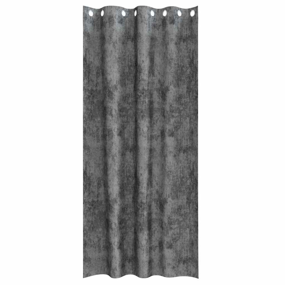 vidaXL Βελούδινες Κουρτίνες 2 τμχ. Γκρι 245 x 140 εκ. Βελούδο
