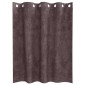 vidaXL Βελούδινες Κουρτίνες 2 τμχ. Καφέ 140 x 140 cm Βελούδο