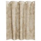 vidaXL Βελούδινες Κουρτίνες 2 τμχ. Κρεμ 140 x 140 cm Βελούδο