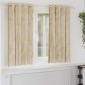 vidaXL Βελούδινες Κουρτίνες 2 τμχ. Κρεμ 175 x 140 εκ. Βελούδο