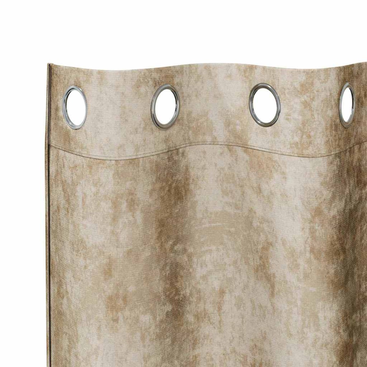 vidaXL Βελούδινες Κουρτίνες 2 τμχ. Κρεμ 225 x 140 εκ. Βελούδο
