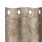 vidaXL Βελούδινες Κουρτίνες 2 τμχ. Μπρονζέ 260 x 140 εκ. Βελούδο