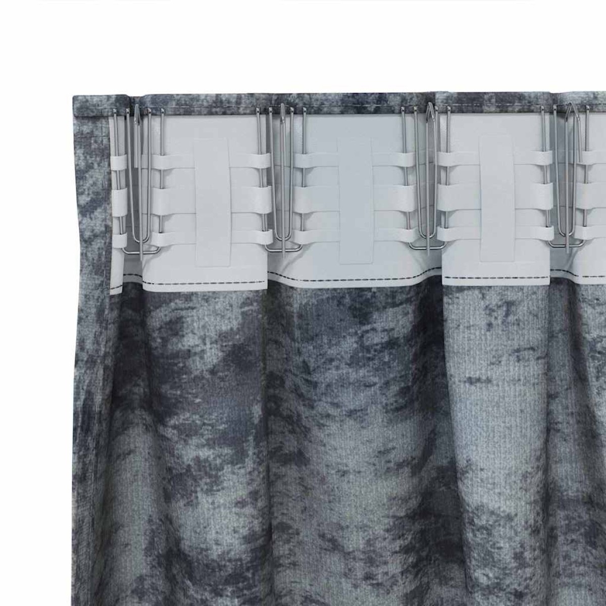 vidaXL Βελούδινες Κουρτίνες 2 τμχ. Ασημί Γκρι 225 x 140 εκ. Βελούδο
