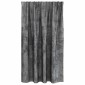 vidaXL Βελούδινες Κουρτίνες 2 τμχ. Γκρι 140 x 140 cm Βελούδο