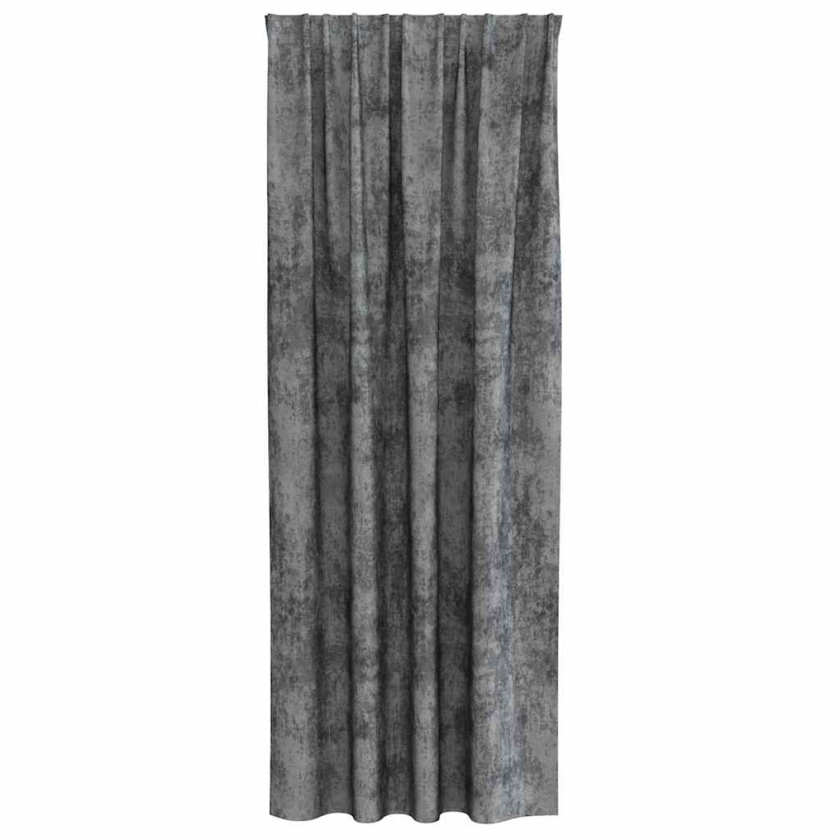 vidaXL Βελούδινες Κουρτίνες 2 τμχ. Γκρι 225 x 140 εκ. Βελούδο