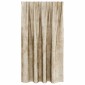vidaXL Βελούδινες Κουρτίνες 2 τμχ. Κρεμ 140 x 140 cm Βελούδο