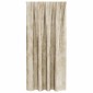 vidaXL Βελούδινες Κουρτίνες 2 τμχ. Κρεμ 175 x 140 εκ. Βελούδο