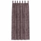 vidaXL Βελούδινες Κουρτίνες 2 τμχ. Καφέ 245 x 140 εκ. Βελούδο